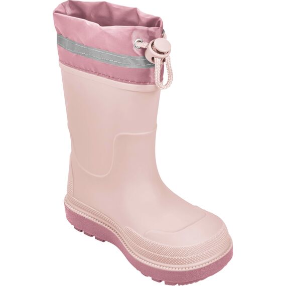 Playshoes Regenstiefel Gefüttert Unisex Kinder Gummistiefel, Rosa Gefüttert, 20 EU