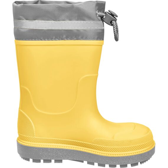 Playshoes Regenstiefel Gefüttert Unisex Kinder Gummistiefel, Gelb Gefüttert, 20 EU