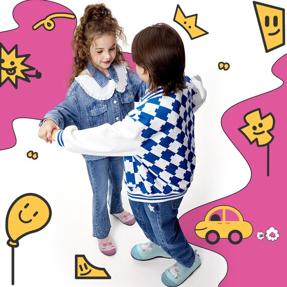 Kyopp Hausschuhe Kinder Junge Mädchen Pantoffeln Rutschfest Barfussschuhe Kindergarten Slippers für Atmungsaktive Weich Lauflernschuhe Kleinkinder Schuhe(Einhorn Rosa 36/37EU)