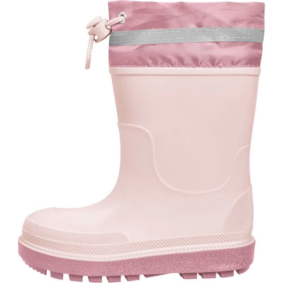 Playshoes Regenstiefel Gefüttert Unisex Kinder Gummistiefel, Rosa Gefüttert, 26 EU