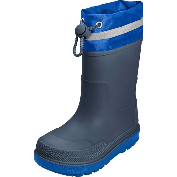 Playshoes Regenstiefel Gefüttert Unisex Kinder Gummistiefel, Marine Gefüttert, 25 EU