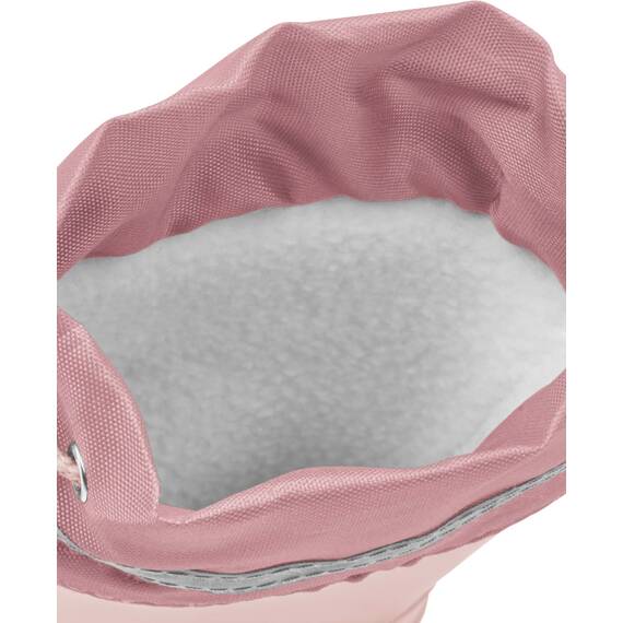 Playshoes Regenstiefel Gefüttert Unisex Kinder Gummistiefel, Rosa Gefüttert, 22 EU