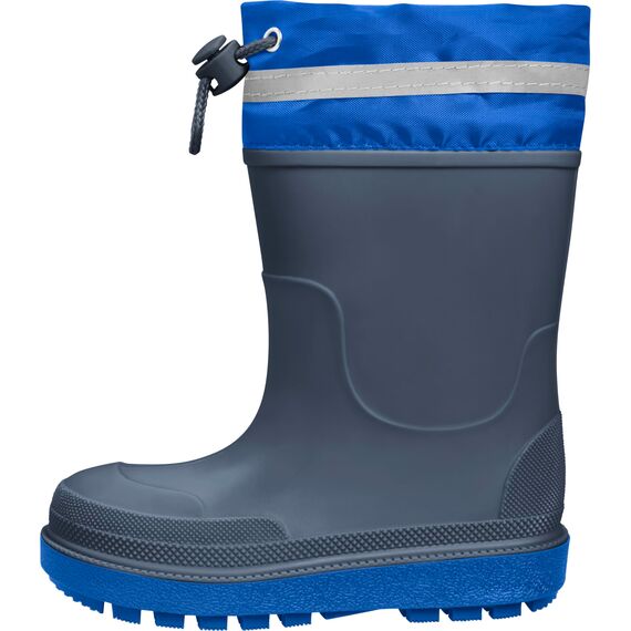 Playshoes Regenstiefel Gefüttert Unisex Kinder Gummistiefel, Marine Gefüttert, 25 EU