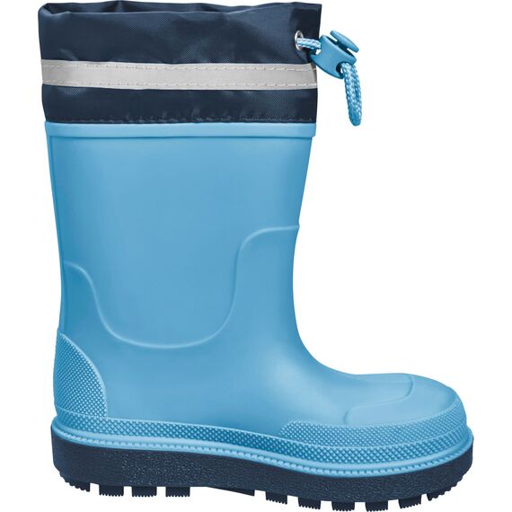 Playshoes Regenstiefel Gefüttert Unisex Kinder Gummistiefel, Blau Gefüttert, 26 EU