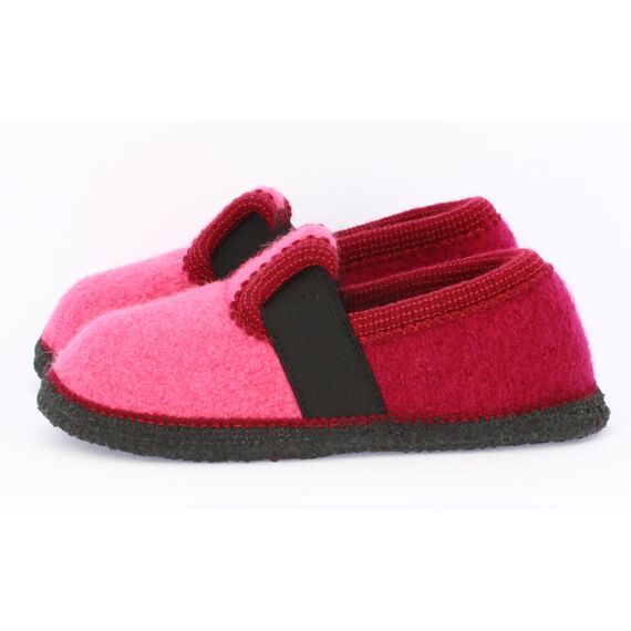 Beck Unisex Kinder Bobby Hausschuhe, Pink, 28 EU