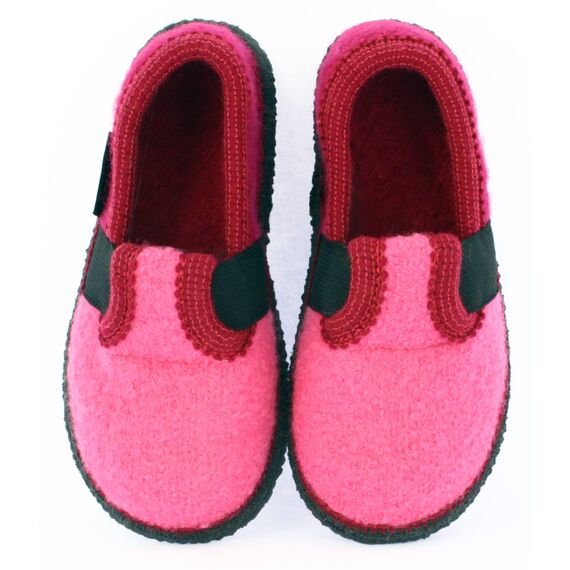 Beck Unisex Kinder Bobby Hausschuhe, Pink, 25 EU