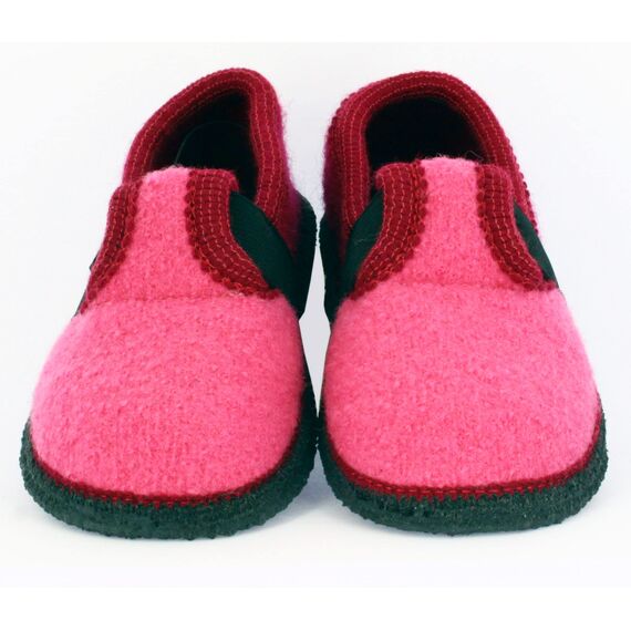 Beck Unisex Kinder Bobby Hausschuhe, Pink, 28 EU