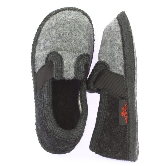 Beck Unisex Kinder Bobby Hausschuhe, Grau, 25 EU