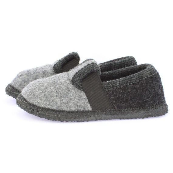 Beck Unisex Kinder Bobby Hausschuhe, Grau, 27 EU