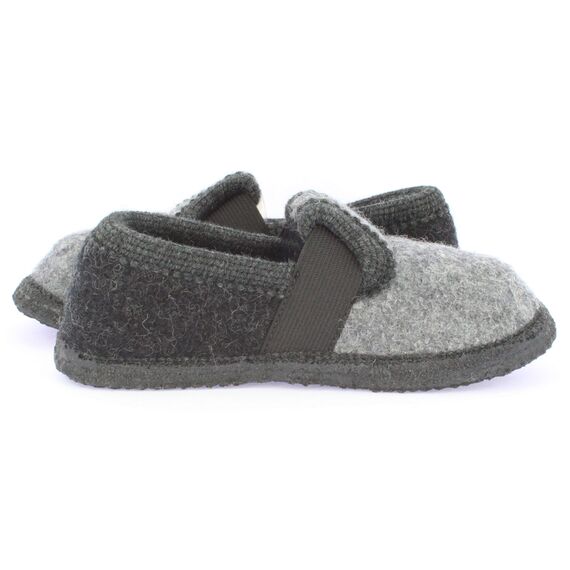 Beck Unisex Kinder Bobby Hausschuhe, Grau, 28 EU