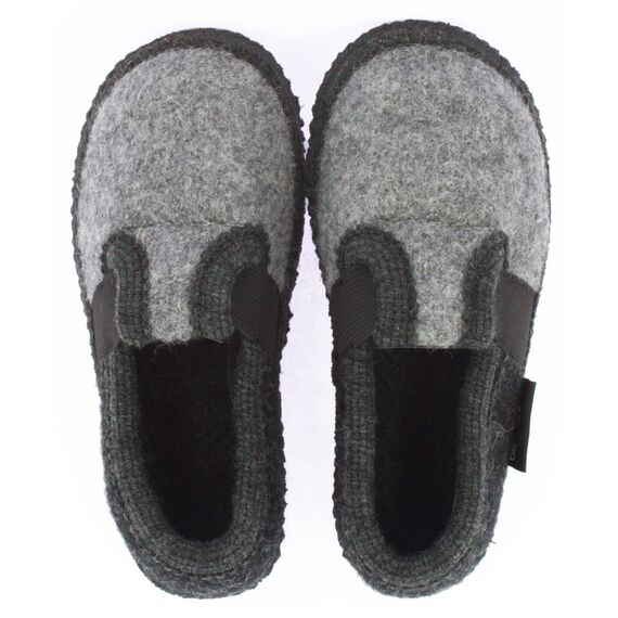 Beck Unisex Kinder Bobby Hausschuhe, Grau, 28 EU