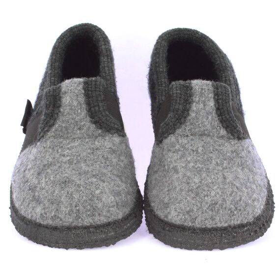 Beck Unisex Kinder Bobby Hausschuhe, Grau, 30 EU