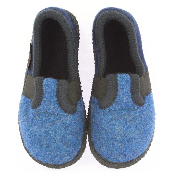 Beck Unisex Kinder Bobby Hausschuhe, Blau, 30 EU