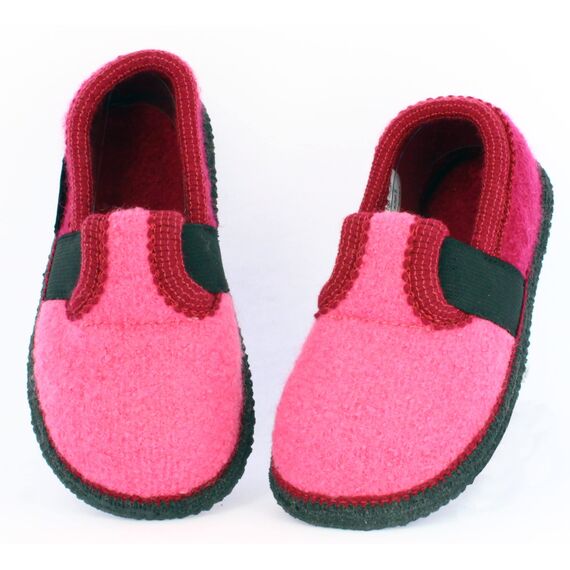 Beck Unisex Kinder Bobby Hausschuhe, Pink, 24 EU