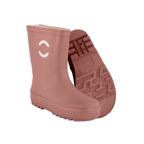 Mikk-line Gummistiefel Kinder 23 | Burlwood Regenstiefel mit Reflektierenden Details - Wasserdichte Kinderstiefel, Leicht und Rutschfest | Komfortable Allwetter Kinderstiefel