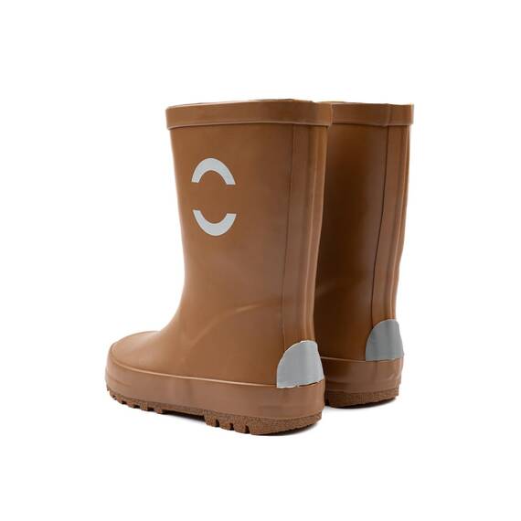 Mikk-line Gummistiefel Kinder 28 | Rubber Regenstiefel mit Reflektierenden Details - Wasserdichte Kinderstiefel, Leicht und Rutschfest | Komfortable Allwetter Kinderstiefel
