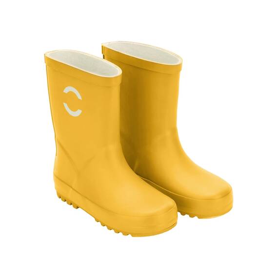 Mikk-line Gummistiefel Kinder 29 | Sunflower Regenstiefel mit Reflektierenden Details - Wasserdichte Kinderstiefel, Leicht und Rutschfest | Komfortable Allwetter Kinderstiefel