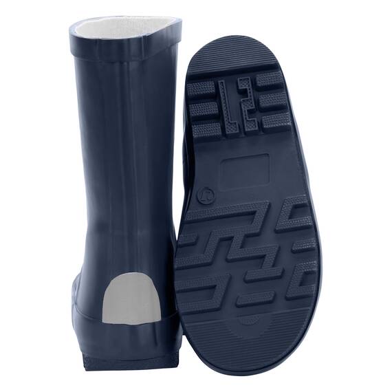 Mikk-line Gummistiefel Kinder 29 | Blue Nights Regenstiefel mit Reflektierenden Details - Wasserdichte Kinderstiefel, Leicht und Rutschfest | Komfortable Allwetter Kinderstiefel