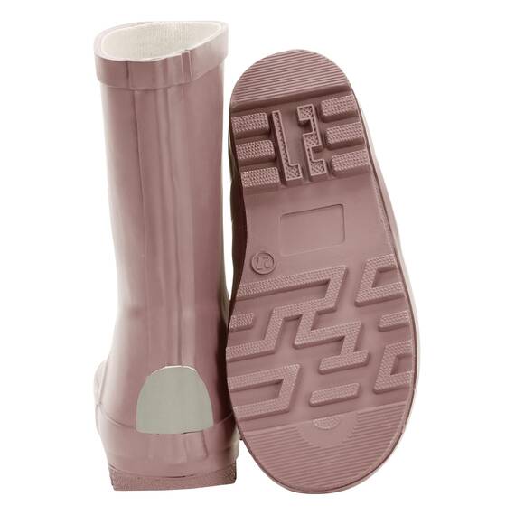 Mikk-line Gummistiefel Kinder 35 | Adobe Rose Regenstiefel Gefüttert | Wasserdichte Kinderstiefel | Regenschuhe