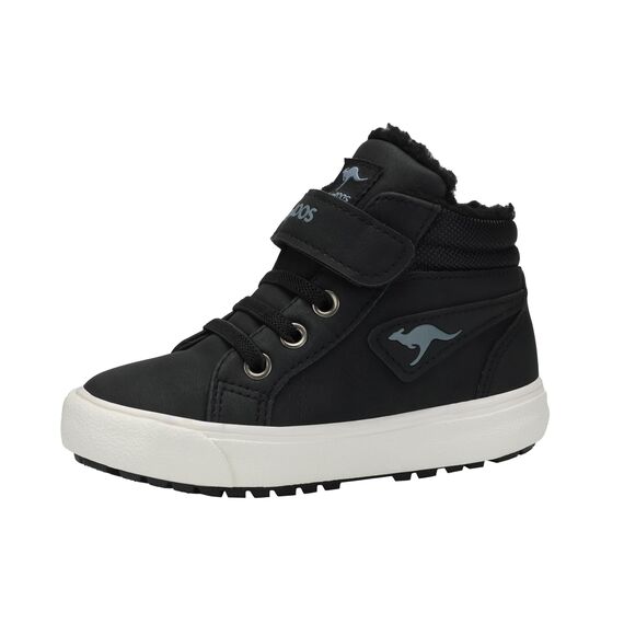 Kangaroos Unisex Kinder KAVU III Sneaker, Jet Black Steel Grey, 27 EU