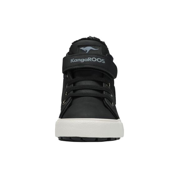 Kangaroos Unisex Kinder KAVU Iii Sneaker, Jet Black Steel Grey, 23 EU