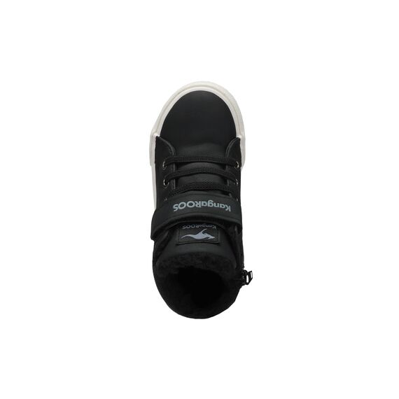 Kangaroos Unisex Kinder KAVU Iii Sneaker, Jet Black Steel Grey, 25 EU