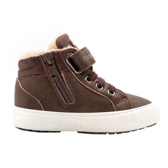 Kangaroos Jungen Unisex Kinder KAVU Iii Sneaker, Dk Brown Sand, 30 EU
