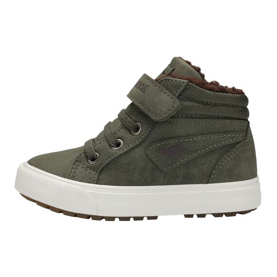 Kangaroos Unisex Kinder KAVU Iii Sneaker, Olive Coffee, 30 EU