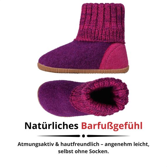 Giesswein Wildpoldsried Kids, Violett Veilchen 392, 24 EU