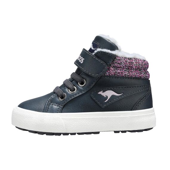 Kangaroos Jungen K-Ten Kangu Sneaker, Dk Navy Grape, 29 EU