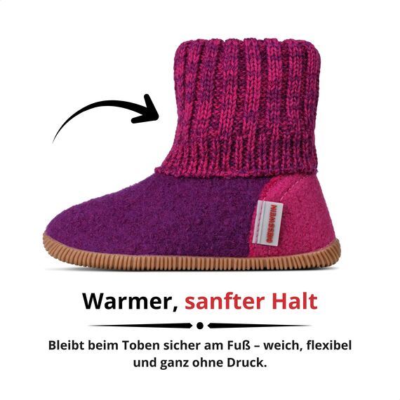 Giesswein Wildpoldsried Kids, Violett Veilchen 392, 24 EU