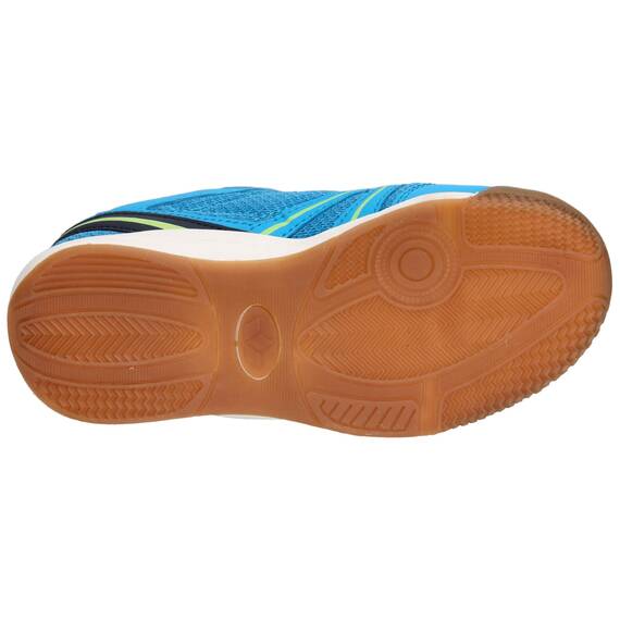Lico Jungen Unisex Kinder Boulder V Hallenturnschuhe, Blau/Marine/Lemon, 28 EU