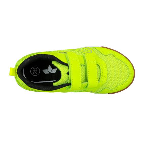 Lico Unisex Kinder Boulder V Hallenturnschuhe, Neongelb Schwarz, 29 EU