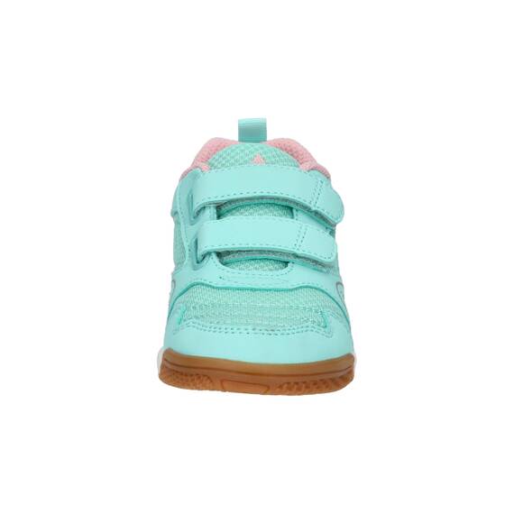 Lico Unisex Kinder Boulder V Hallenturnschuhe, Türkis Rosa, 31 EU
