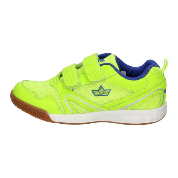 Lico Unisex Kinder Boulder V Hallenturnschuhe, Lemon Blau, 32 EU