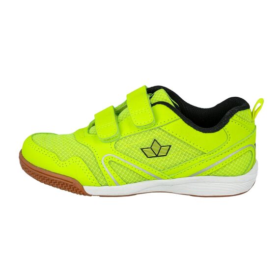 Lico Unisex Kinder Boulder V Hallenturnschuhe, Neongelb Schwarz, 31 EU