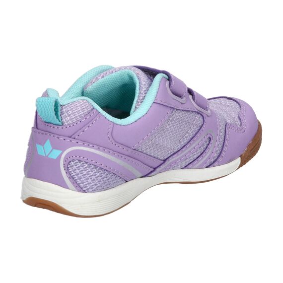 Lico Unisex Kinder Boulder V Hallenturnschuhe, Lila Türkis, 34 EU