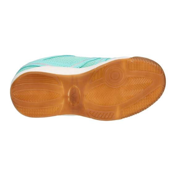 Lico Unisex Kinder Boulder V Hallenturnschuhe, Türkis Rosa, 30 EU