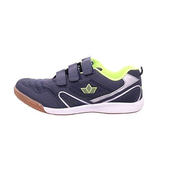 Lico BOULDER V Unisex Kinder Multisport Indoor Schuhe, Marine/ Lemon, 40 EU