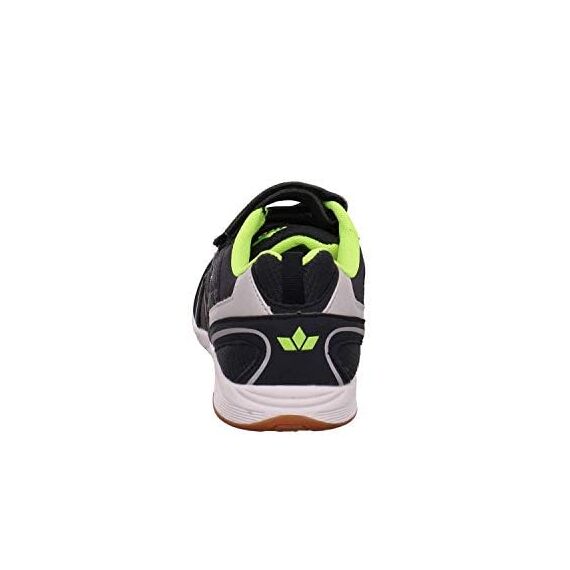 Lico BOULDER V Unisex Kinder Multisport Indoor Schuhe, Marine/ Lemon, 35 EU
