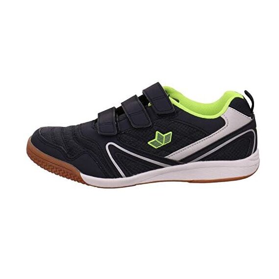 Lico BOULDER V Unisex Kinder Multisport Indoor Schuhe, Marine/ Lemon, 38 EU