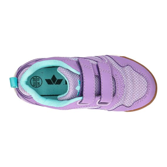Lico Unisex Kinder Boulder V Hallenturnschuhe, Lila Türkis, 35 EU