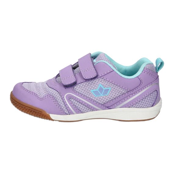Lico Unisex Kinder Boulder V Hallenturnschuhe, Lila Türkis, 38 EU