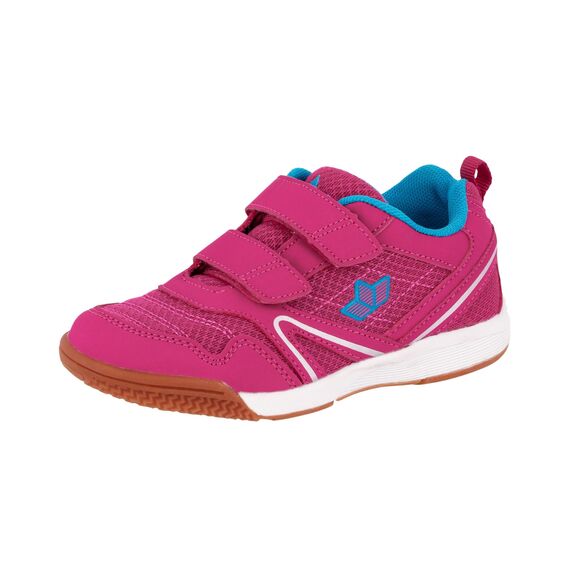 Lico BOULDER V Unisex Kinder Sneaker, Pink/ Türkis, 40 EU