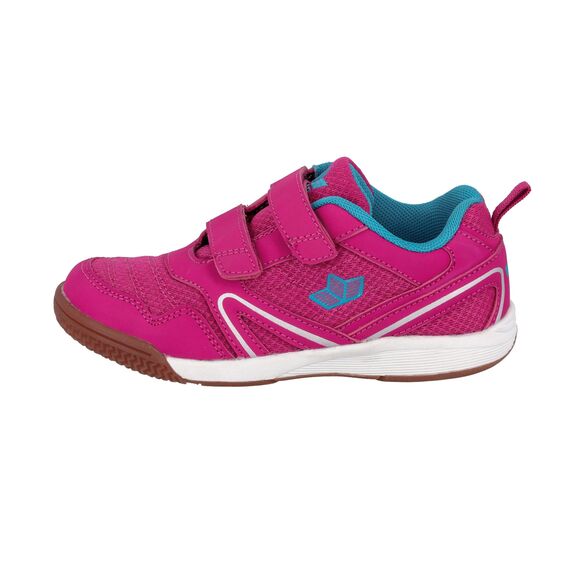 Lico BOULDER V Unisex Kinder Sneaker, Pink/ Türkis, 40 EU