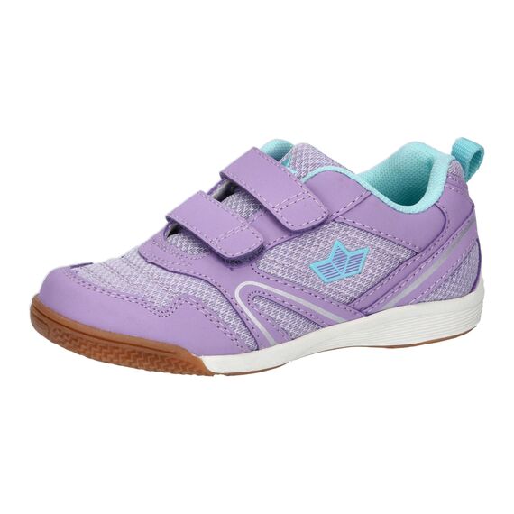 Lico Unisex Kinder Boulder V Hallenturnschuhe, Lila Türkis, 38 EU