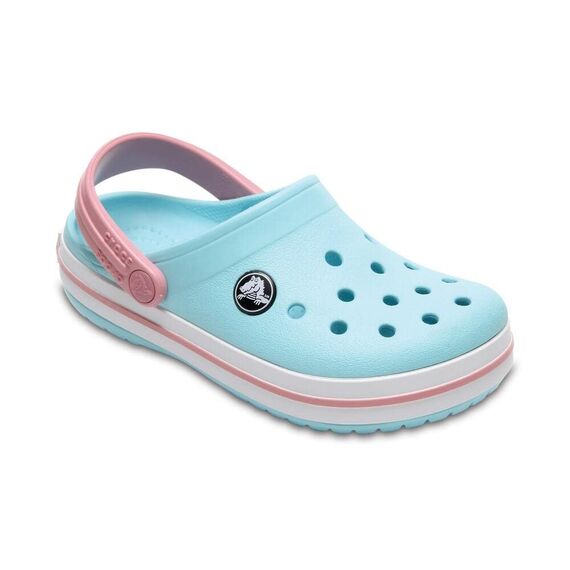 Crocs Unisex Kinder Crocband Clog K Clog, Ice Blue/White, 30/31 EU