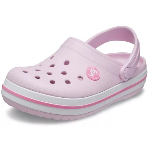 Crocs Unisex Kinder Crocband Clog K Clog, Ballerina Pink, 33/34 EU
