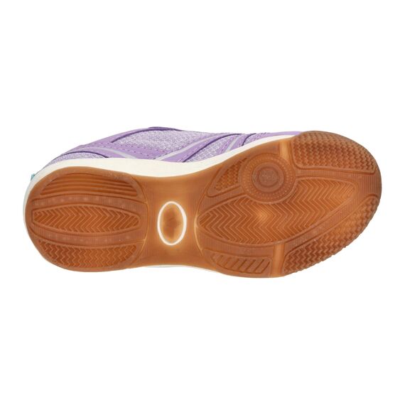 Lico Unisex Kinder Boulder V Hallenturnschuhe, Lila Türkis, 40 EU