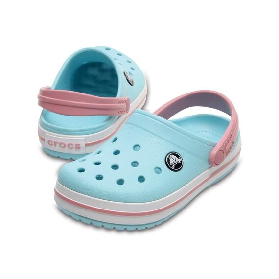 Crocs Unisex Kinder Crocband Clog K Clog, Ice Blue/White, 38/39 EU